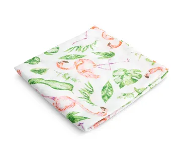 Sensillo muslin pelena 70x80cm flamingo - cover
