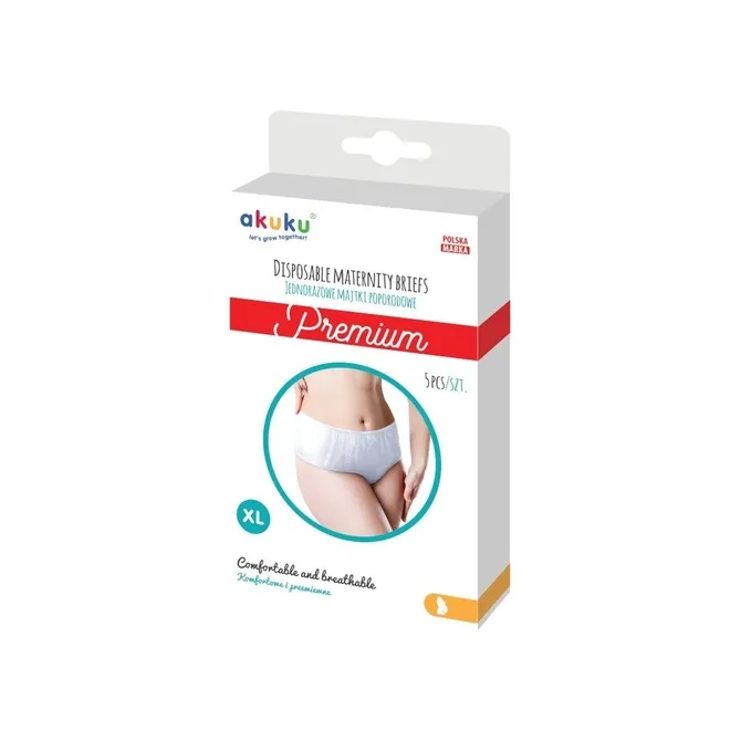 Akuku Premium higijenske jednokratne gaćice XL 5kom. - cover