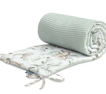 Branik za dječji krevetić 180x30cm šumske životinje - cover