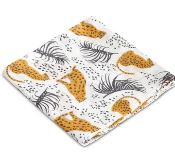 Sensillo muslin pelena 70x80cm leopard - cover