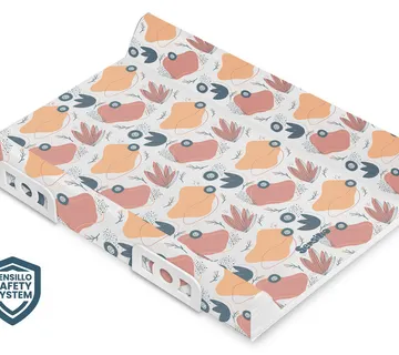 Sensillo podloga za presvlačenje 70cm rozo - narančasta - cover