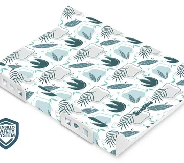 Sensillo podloga za presvlačenje 70cm lišće zelena - cover