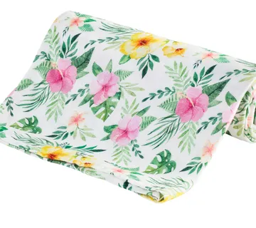 Pelena od bambusa 75x75cm cvijeće 0301 - cover