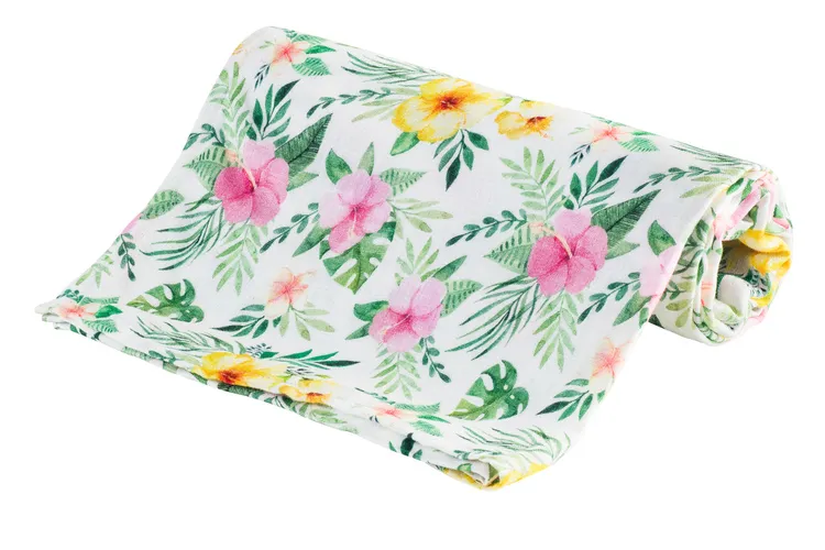 Pelena od bambusa 75x75cm cvijeće 0301 - cover