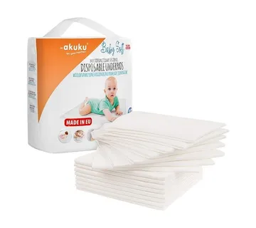 Akuku jednokratne higijenske podloge 60x40cm 15kom. - cover