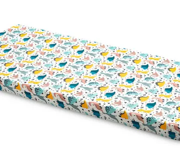 Madrac za dječji krevetić 120x60cm dinosauri - cover