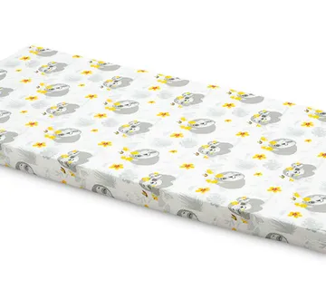 Madrac za dječji krevetić 120x60cm ljenjivci - cover