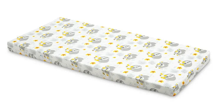 Madrac za dječji krevetić 120x60cm ljenjivci - cover