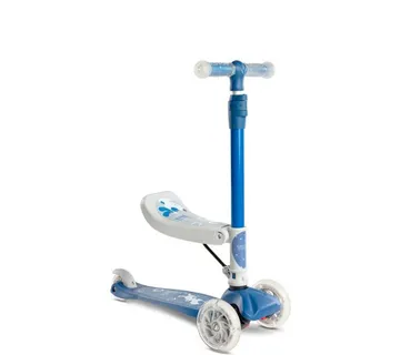 Dječji romobil na 3 kotača TIXI 2u1 plavi - cover