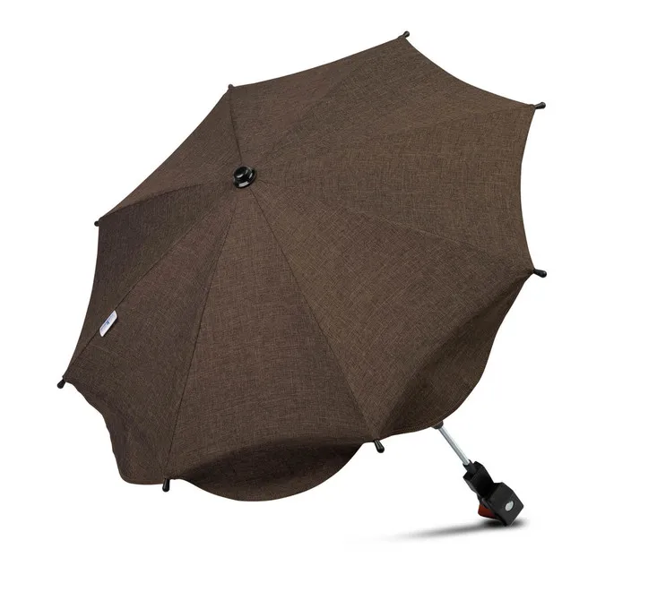 Caretero kišobran za kolica 66 cm smeđi - cover
