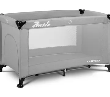Caretero krevetić BASIC svjetlo sivi - cover