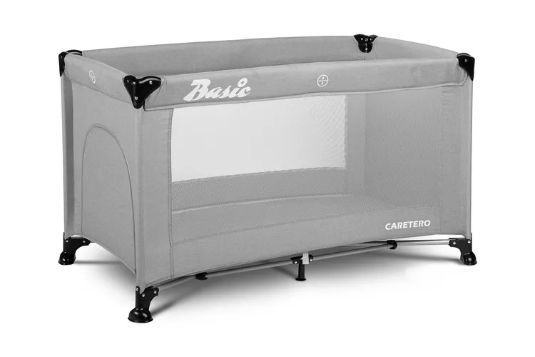 Caretero krevetić BASIC svjetlo sivi - cover