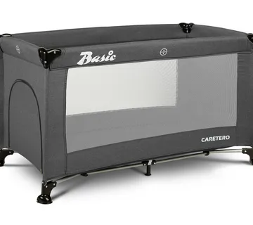 Caretero krevetić BASIC sivi - cover