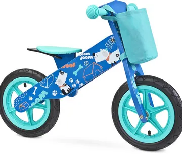 Dječji bicikl bez pedala Zap plavi - cover