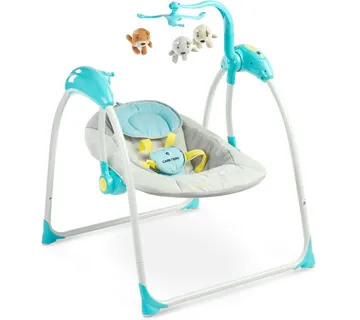 Caretero električna ljuljačka LOOP plava - cover