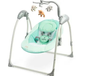 Caretero električna ljuljačka LOOP tirkizna - cover