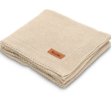 Sensillo pamučna deka 100x80cm bež - cover