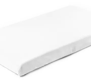 Jersey plahta 120x60cm biserno bijela - cover