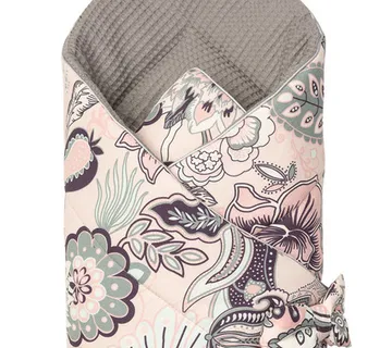 Dvostrani dječji pokrivač 75x75cm cvjetni - cover