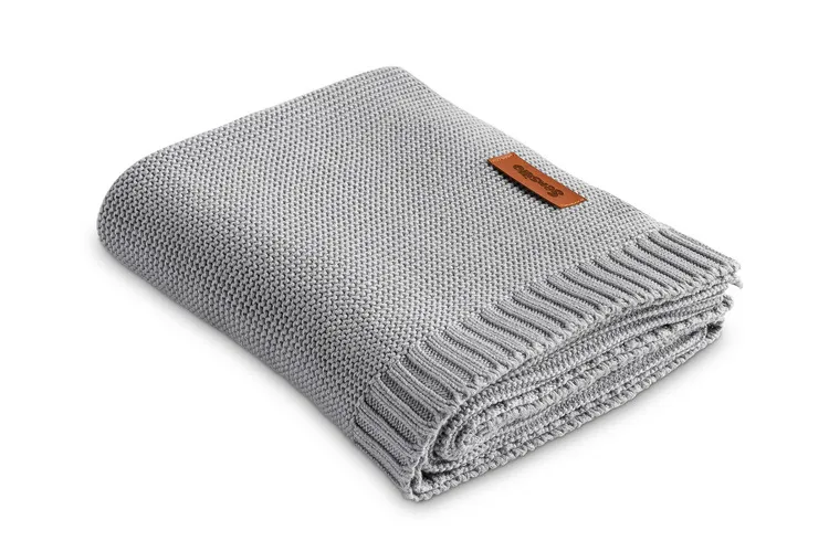 Dekica bambus-pamuk 100x80cm siva - cover