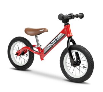 Dječji bicikl bez pedala Rocket crveni - cover