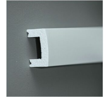 Zidna lajsna Profifloor bijela duljine 2,0m PW 5104 40x16mm - cover