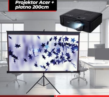 NAJAM Projektor Acer + platno 200cm - cover