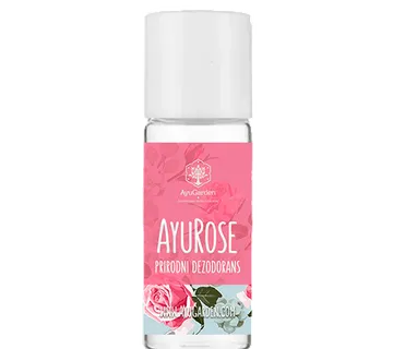 AYUGARDEN DEO ROLL ON ROSE - cover