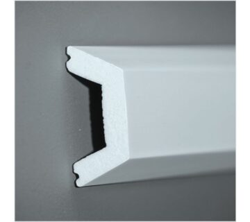 Zidna lajsna Profifloor bijela duljine 2,0m PW 5408 63x20mm - cover