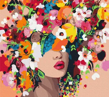 Slikanje po brojevima 50 x 40 Flower nymph - cover