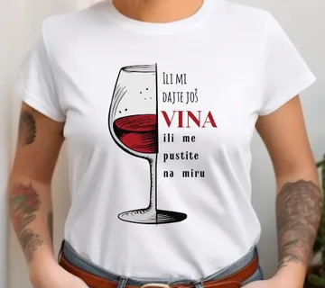 Šaljiva ženska majica - cover