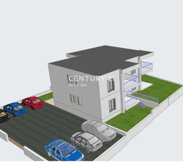Dvoiposoban stan, prizemlje s vrtom (130 m² ) i pogledom na more – Bro - cover
