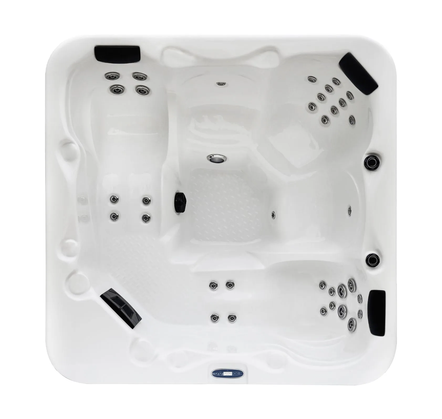 Masažni bazen SPA SPIN – 200 x 200 x 82 cm – za 5 osoba – Budget - cover