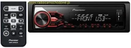 AUTORADIO MP3 ,USB , AUX , PIONEER MVH-181UB , DALJINSKI - cover