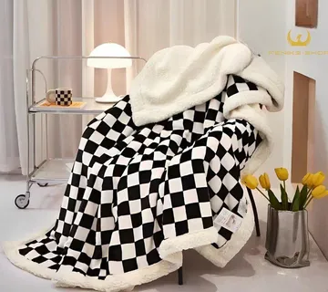 Kockasta deka 3kg 200x230cm - cover