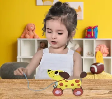 Drvena Igračka za Povlačenje - cover