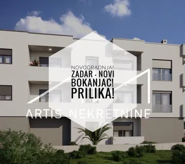 ZADAR - NOVI BOKANJAC - DVOSOBAN STAN Z2S5 2. kat - 69 m2, - cover
