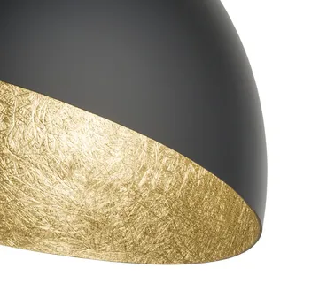 Stropna rasvjeta Sfera Crna - cover