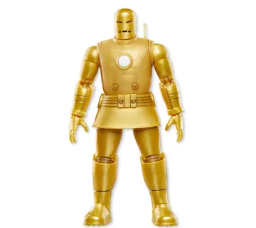 Marvel Legends Series: Iron Man (Model 01 – Gold) figura, 15cm - cover