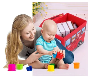 Autobus - kutija za igračke - cover