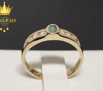 ZLATNI PRSTEN 2,68G 14K /R1, RATE!! - cover