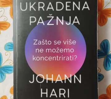 Johann Hari - Ukradena pažnja - cover
