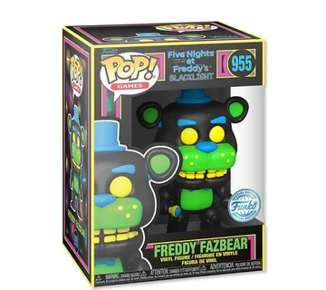 Funko Pop! Games: Five Nights at Freddy’s – Freddy (Blacklight) #955 - cover