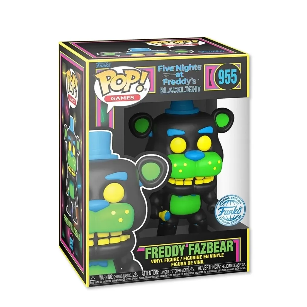 Funko Pop! Games: Five Nights at Freddy’s – Freddy (Blacklight) #955 - cover