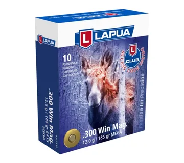 Karabinsko streljivo LAPUA MEGA .300 Win. Mag. 12,0g - cover