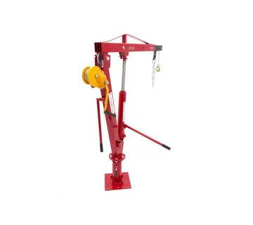 Kranska hidraulična dizalica za prikolicu, utovarna dizalica, 900 kg - cover