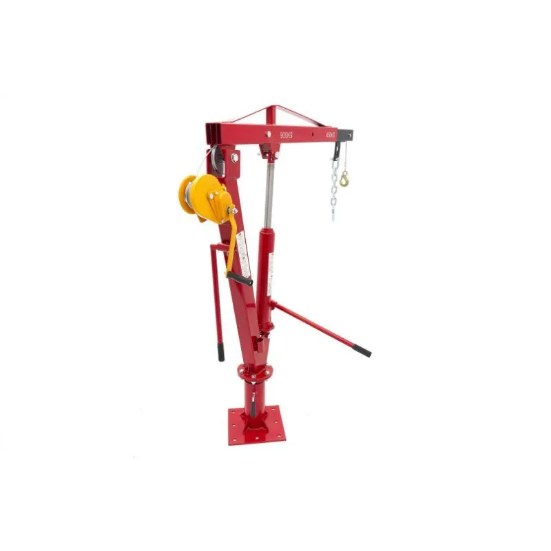 Kranska hidraulična dizalica za prikolicu, utovarna dizalica, 900 kg - cover