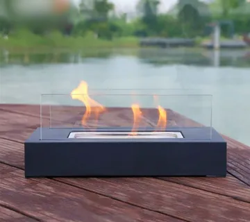 Prijenosni Kamin sa kaljenim staklom - Flare - cover
