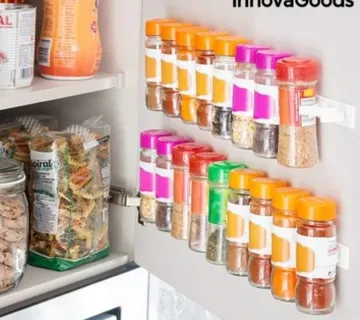 Ljepljivi i Djeljivi Stalak za Začine (za 20 teglica) - cover