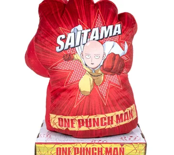One Punch Man Saitama Glove plišana rukavica 25cm - cover